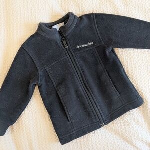 Columbia Black Fleece Toddler Jacket